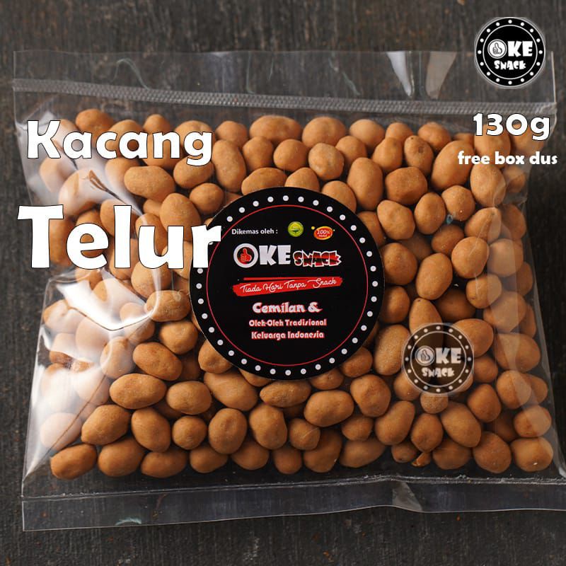 

Kacang telur kacang oven kacang panggang 130 g