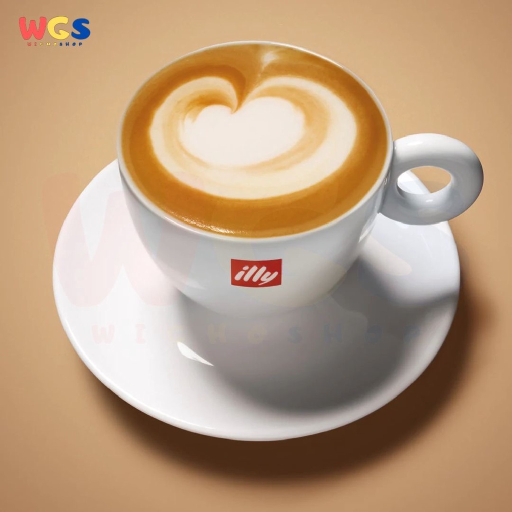 Illy Espresso Decaffeinato Roast Ground Arabica Coffee 8.8oz 250g