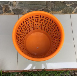 Jual TEMPAT SAMPAH / KERANJANG SAMPAH / TONG SAMPAH PLASTIK BULAT