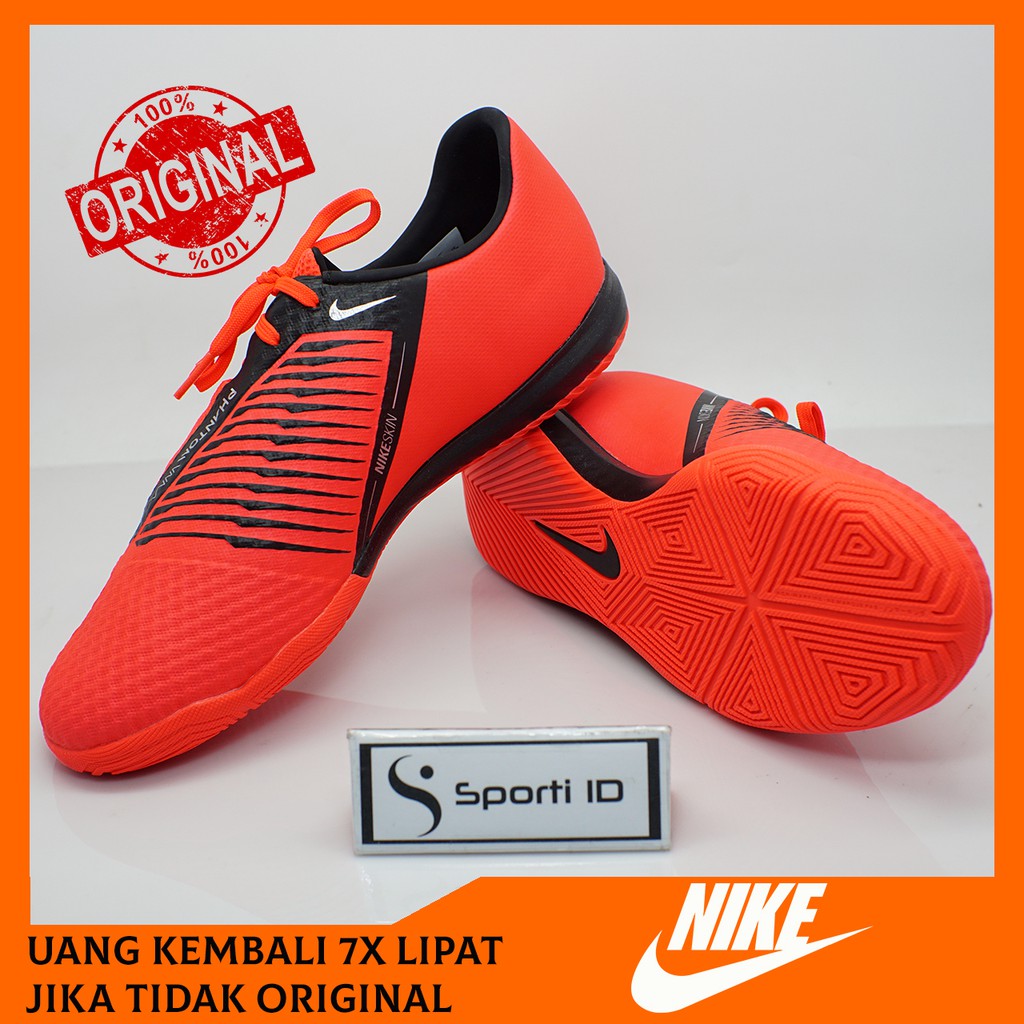  Sepatu  Futsal  Nike Phantom Venom  Academy IC Bright Crimson 