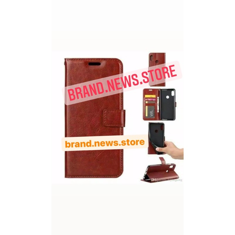 LEATHER CASE XIAOMI/REDMI 12C/ 6/ 3S/ 3 PRO/ 6X/ MI A2/ POCO X3/ POCO M3/ GO/ NOTE 3 PRO/ NOTE 3/ NOTE 6/ NOTE 6 PRO/ FLIPCOVER DOMPET/CASE FLIP BUKU DOMPET KARTU/CARD HOLDER