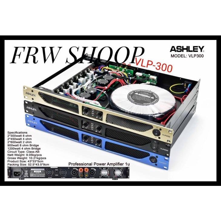 Power Ashley Vlp 300 / Vlp300 / Vlp-300 (Original) Kode 328