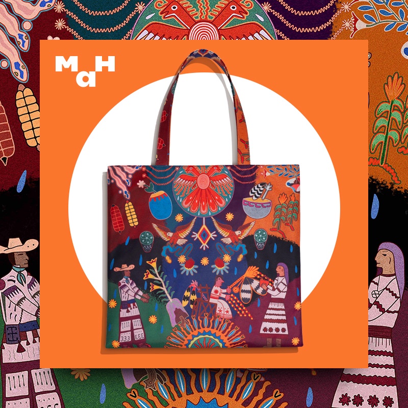 MAH Original Designed Tote Bag Bahan Kanvas Tas Fashion Shoulder Bag