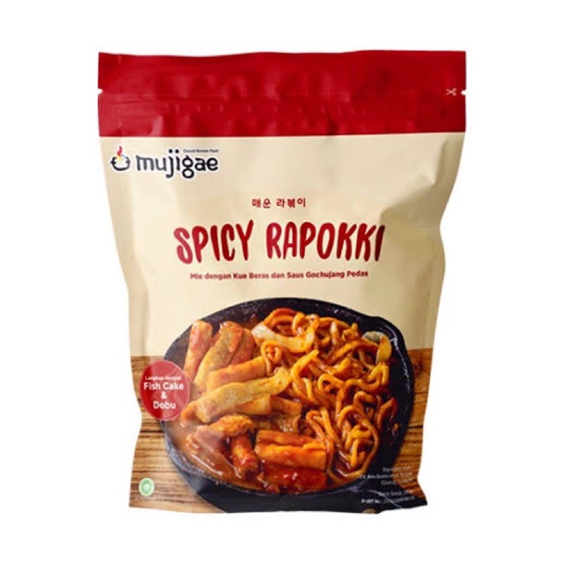 

Mujigae Spicy Rapokki 350 Gram