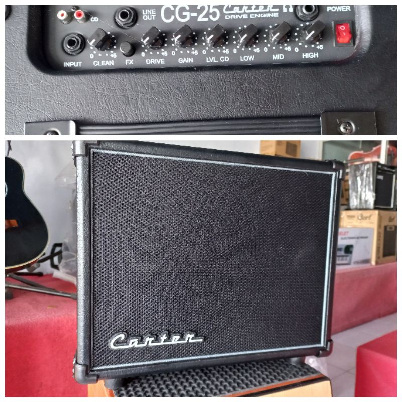 AMPLI GITAR ELEKTRIK ORIGINAL CARTER CG 25