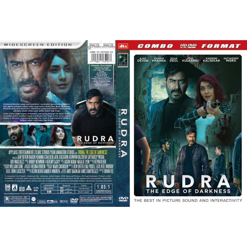 Kaset film India : RUDRA THE EDGE OF DARKNES