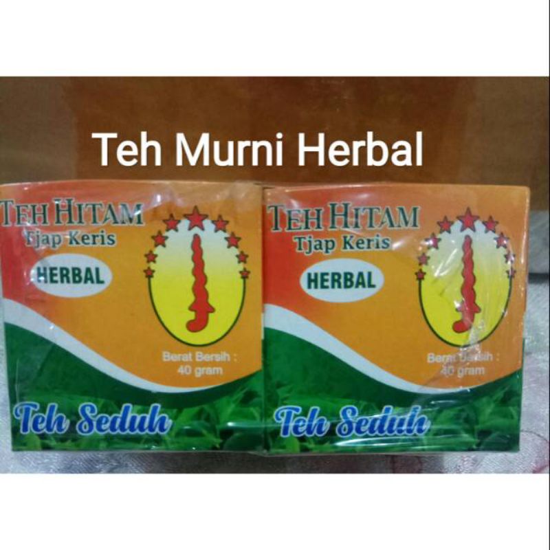 

Teh Hitam Herbal Cap Keris Murni