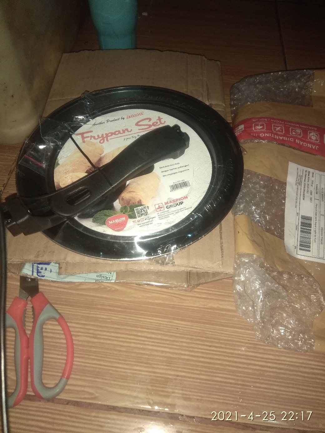 Fry Pan Set Maspion Isi 2 Pcs Fry Pan