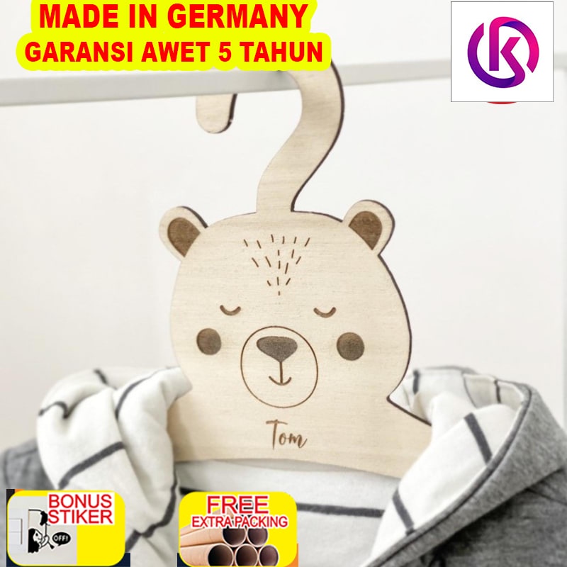 

Grosir Wooden Hanger Baby | Baby Decor Sign | Hanger Kayu Beruang