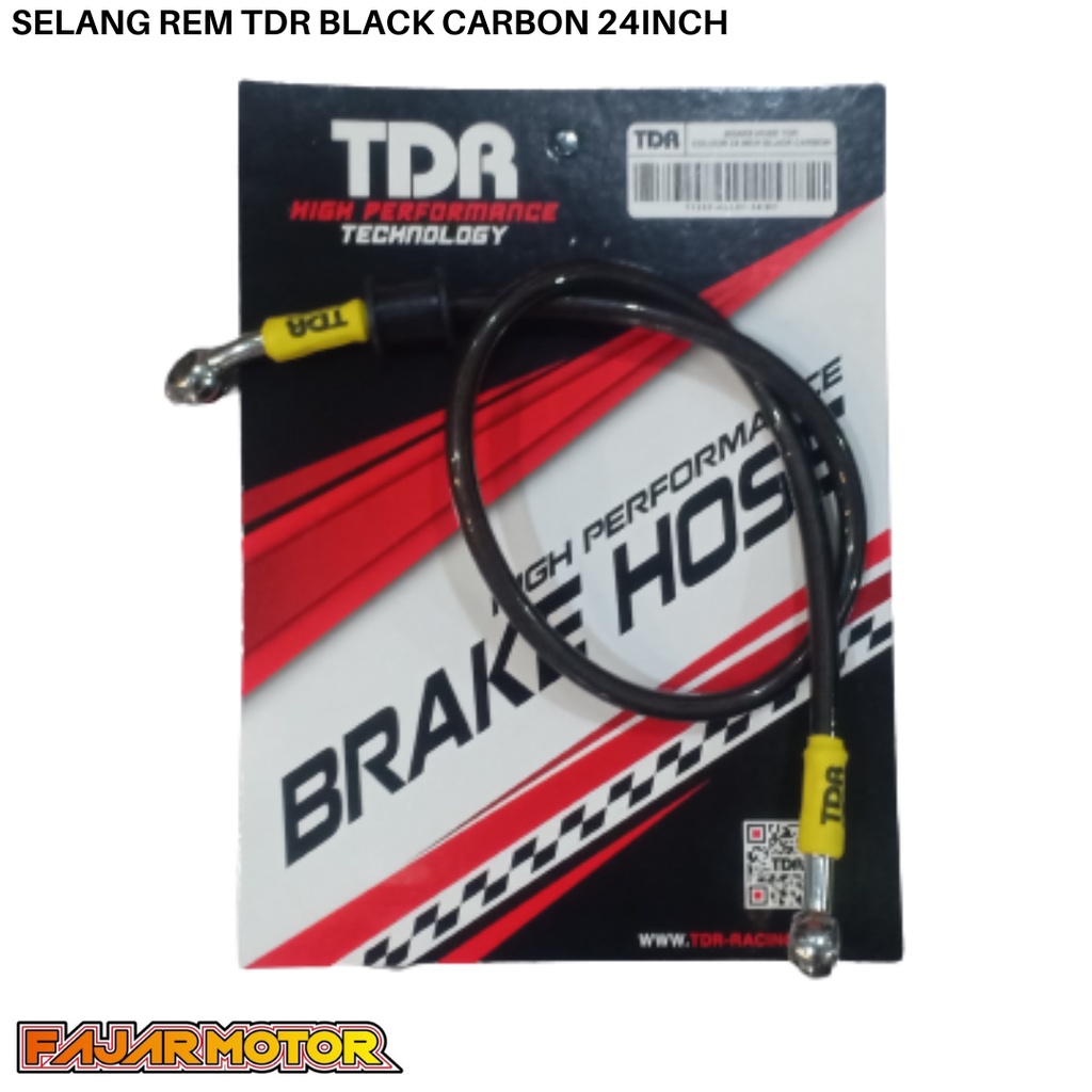 TDR SELANG REM CAKRAM BLACK CARBON 24 35 37 40 INCHI 76CM 40CM