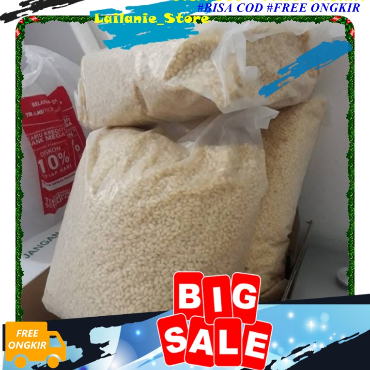 

Rice Crispy 1 Kg Enak Murah Beras Sereal Snack Nyam Nyam Kriuk Renyah Kiloan Original Warna Kuning COD