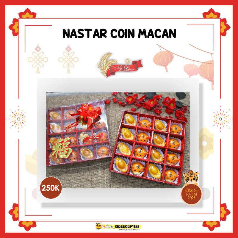 CANA EDISI IMLEK KUE NASTAR COIN & MACAN JUMBO HAMPERS CNY NY. LIEM