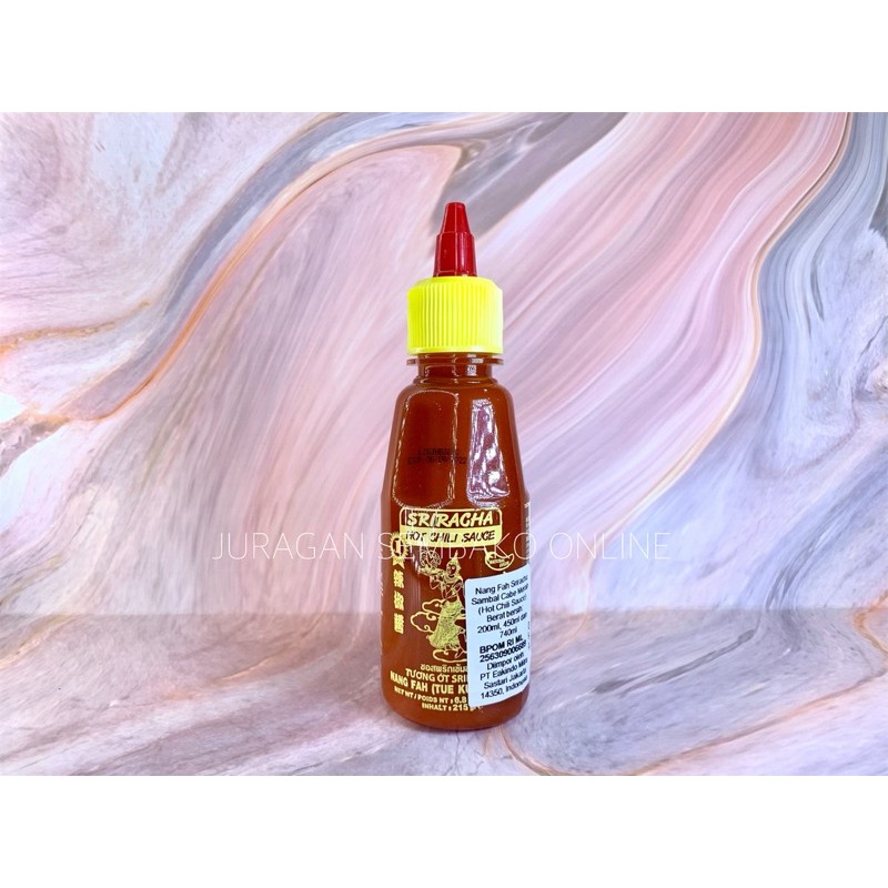 Sriracha Hot Chilli Sauce 200ml / hot chili sauce nang fah / sambal sriracha