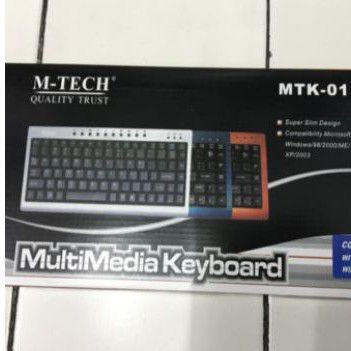 Keyboard Multimedia MTK 01 / keyboard M-tech Mtk01