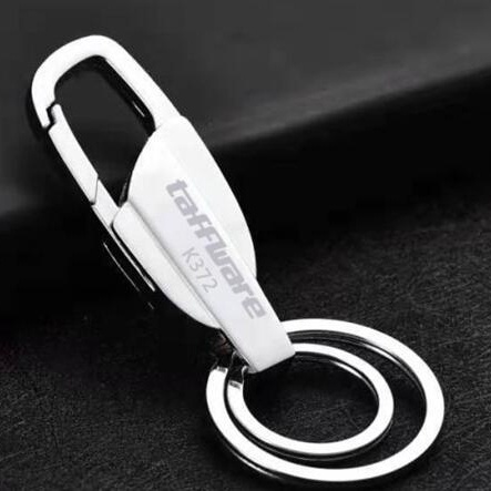Taffware Gantungan Kunci Carabiner Keychain Stainless Steel - Silver