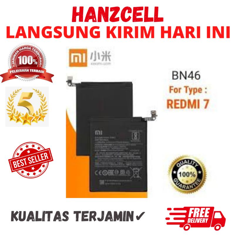 Baterai BatreXiomi Redmi Note 3 BM 46