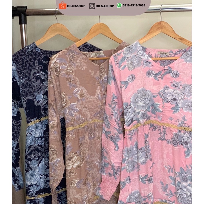 Daster Arab Teby - Zahra Flower 03