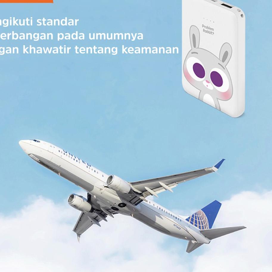 Update - PowerBank Mini Power Bank Dual USB LED Fast Charging 5000mah 10000 mah Korea Cute Charger G