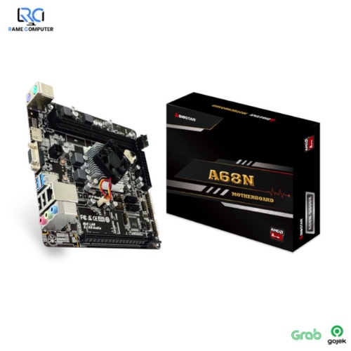 BIOSTAR A68N-5600E AMD On Board A4-3350B DDR3 Mini-ITX Motherboard