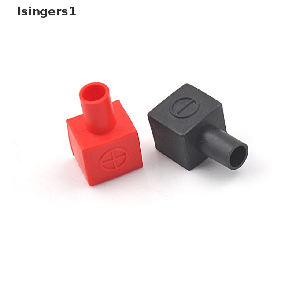 (lsingers1) 2pcs Cover Terminal Aki Motor Bahan Karet