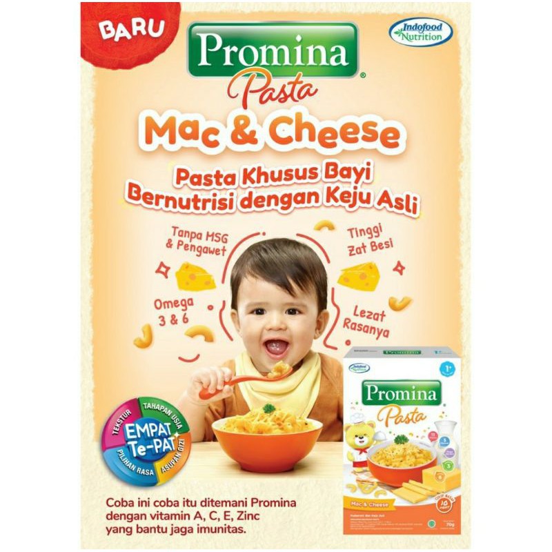 Promina Sup Mi Daging Sayur / Ayam Sayur SUPMI / PASTA MAC N CHEESE MPASI Makanan Bayi 1 Tahun