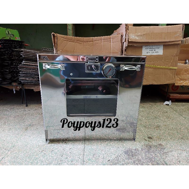 OVEN TANGKRING / OVEN STAINLESS / OVEN KOMPOR + THERMO + LOYANG