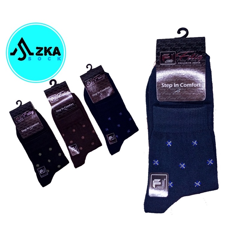 Feliq, Kaos Kaki Kantor MOTIF, All size Dewasa Unisex Bely Komputer