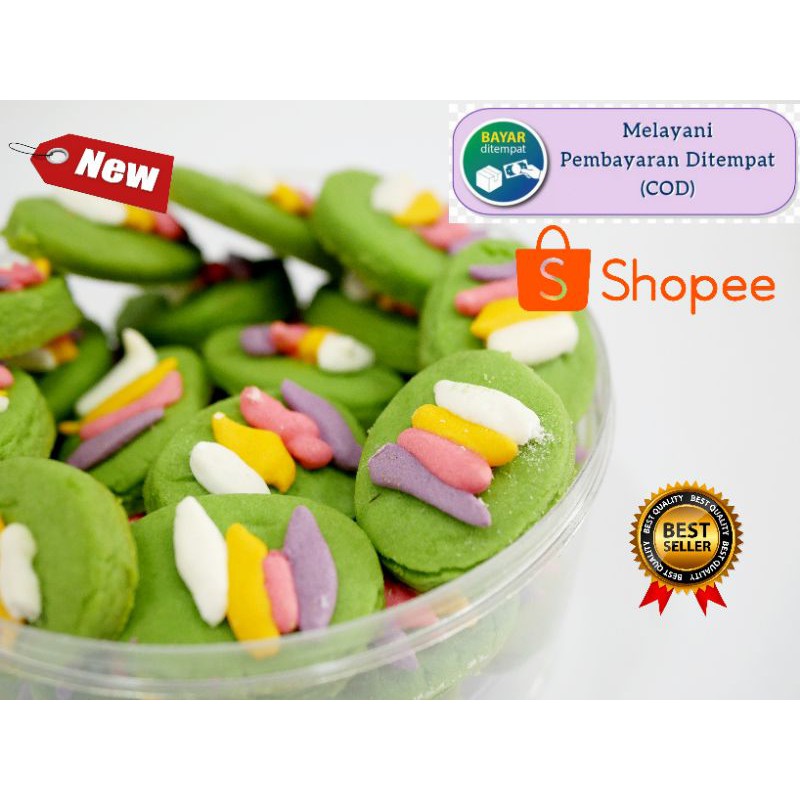 

Kue kering lebaran cream pandan