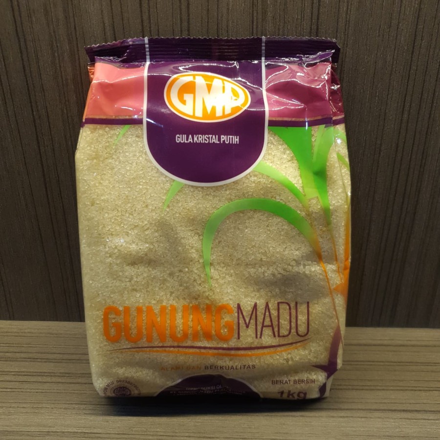 

Gula GMP Gula Kristal Putih Gunung Madu Halal Alami & Berkualitas 1 Kg