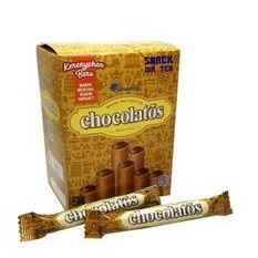 Chocolatos Wafer Roll 1 Box