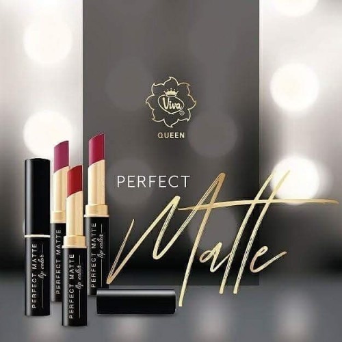 VIVA Queen  Perfect Matte Lip Color 2.5g ( lipstik lipstick viva )