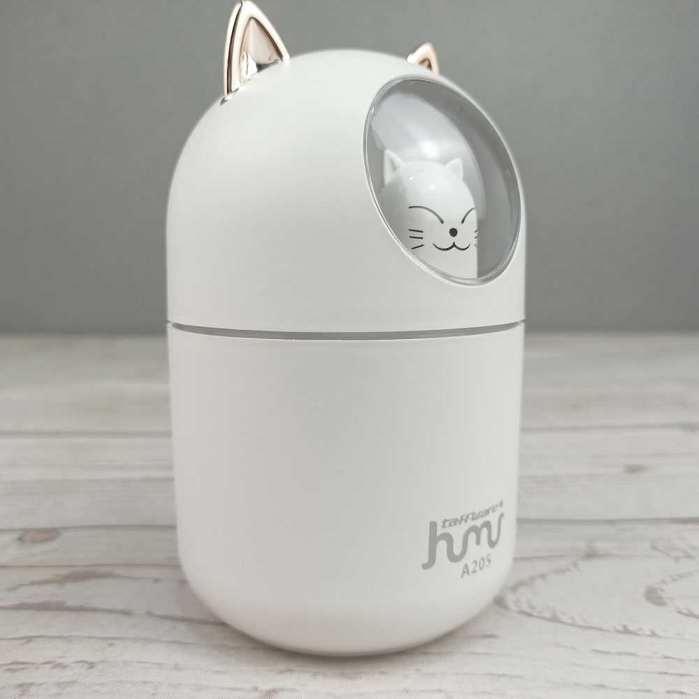 Air Humidifier Pelembab Udara Diffuser Cute Cat 300ml A205