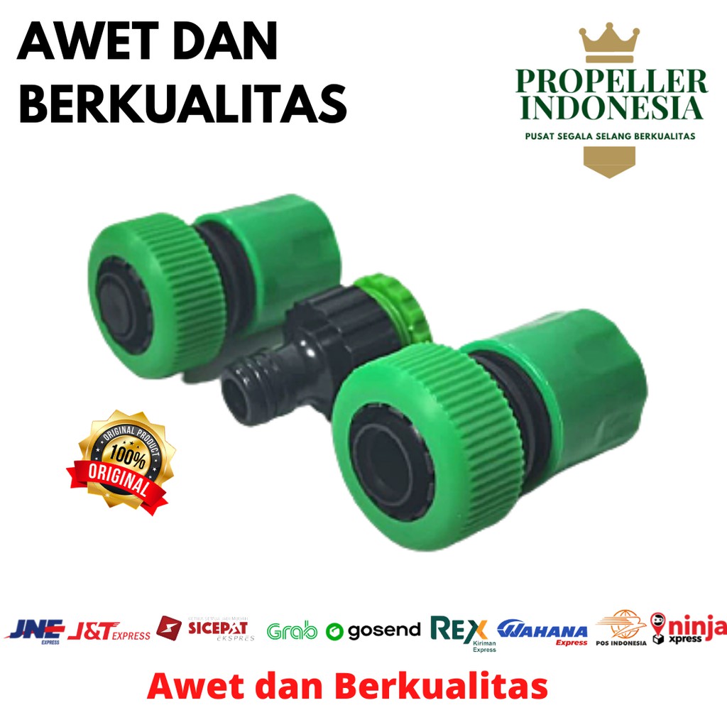 Sambungan Selang Paket Quick Connector 3/4&quot;