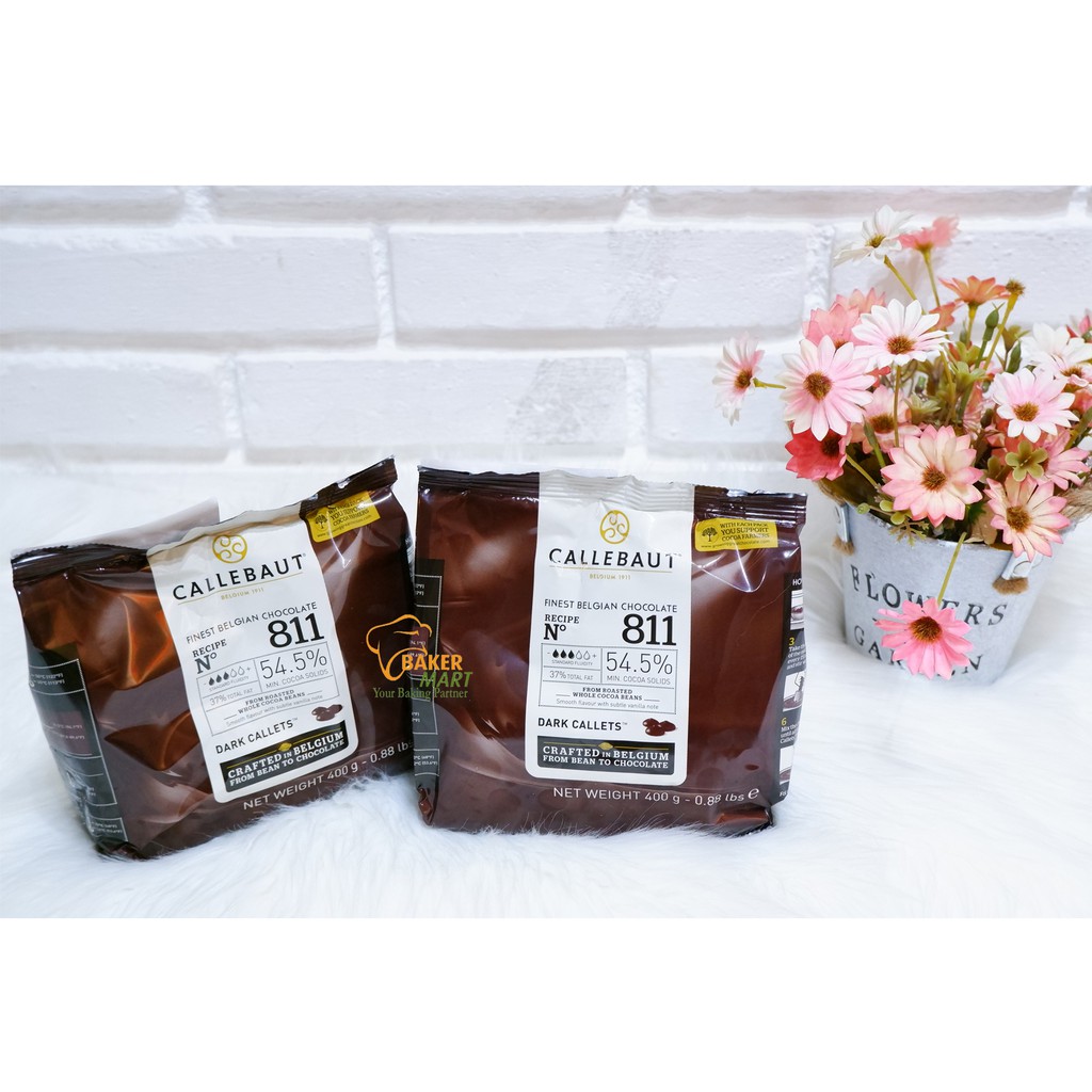 

Callebaut Coklat Dark 811 / 400Gr