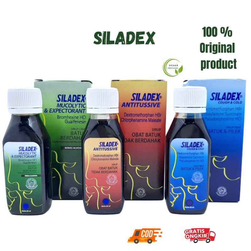Siladex Obat Batuk Berdahak / Obat Batuk Tidak Berdahak / Obat Batuk Pilek