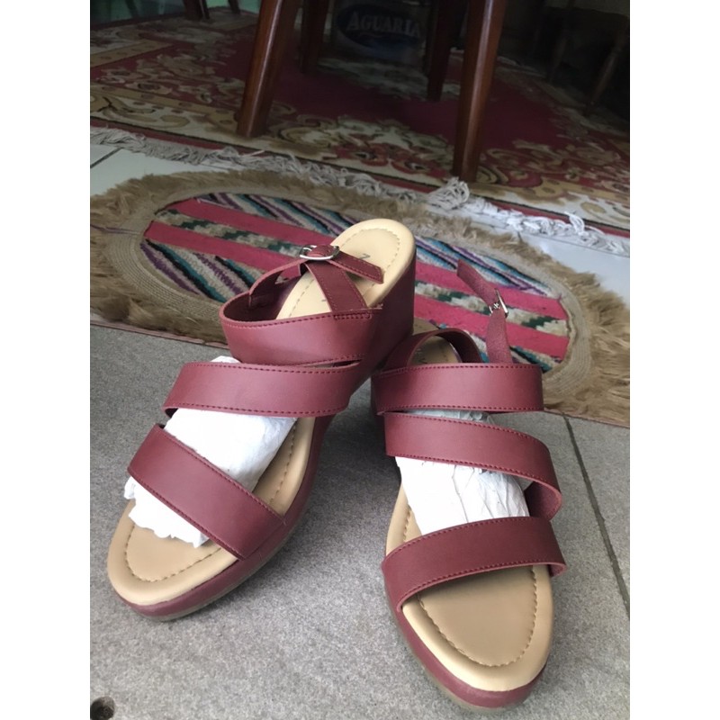 SEPATU HEELS NEVADA || PRELOVED SEPATU SANDAL