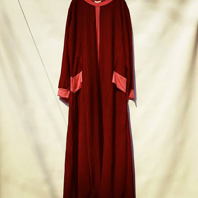 Gamis bahan kaos
