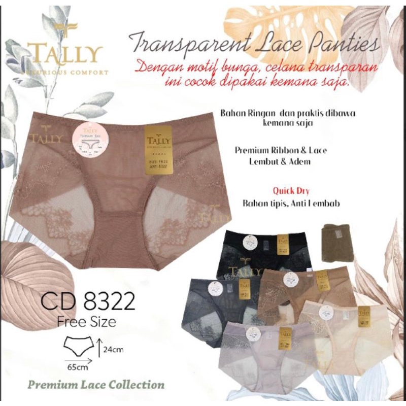 Cd brukat Tally, cd seksi, cd tipis travelling