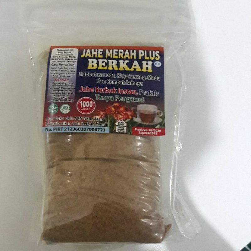 Jahe instan plus Berkah 1kg