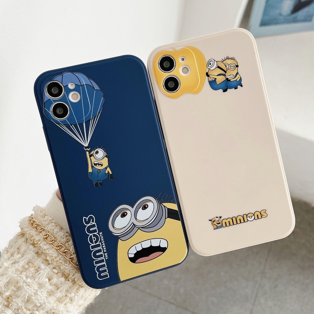 Soft Case Hp Gambar Minion Untuk iPhone 6 / 6S / 7 / 8plus / SE 2020 / X / XR / XS / 11 / 12 / 13pro MAX