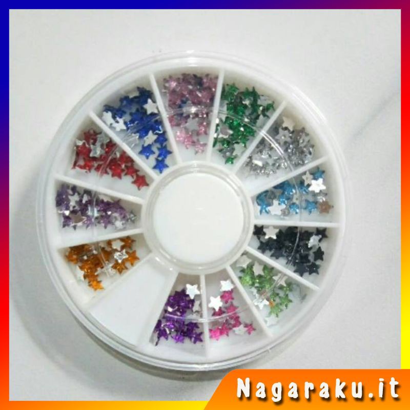 

PERMATA GIGI KRISTAL BENTUK BINTANG 1 PACK ISI 12 WARNA NG.IT