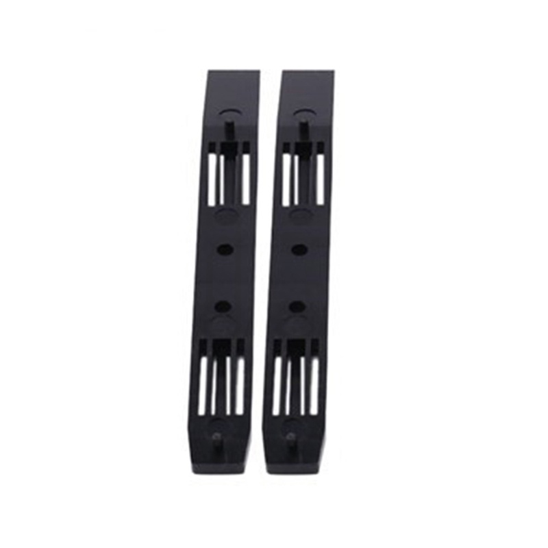 2 Pair Hard Drive Rails Chassis Cage Accessories Drive Bay Slider Plastic Rails for 3.5 to 5.25 Hard Drive Tray Caddy