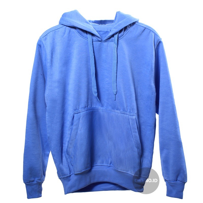 HOODIE JUMPER POLOS BIRU BABY SIZE M - XXXL