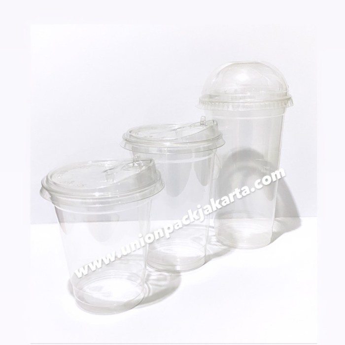 Pet Cup 12 Oz + Strawless Lid
