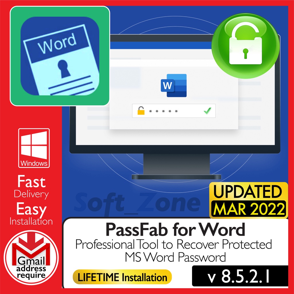 

PssFb fr Wrd 8.5.2.1 - Prfssnl Tl t Rcvr Prtctd MS Wrd Psswrd [WINDOWS x64] - Dgtl Dwnld