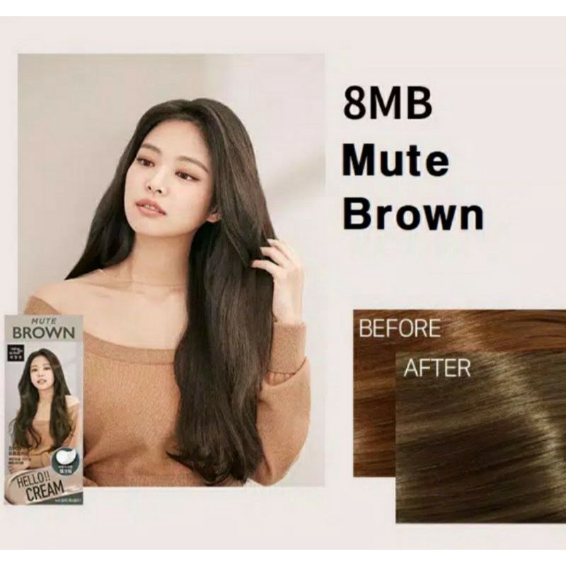Mise En Scene Hello Cream Cat Rambut Blackpink Mute Brown