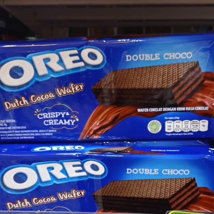 

Oreo Wafer Dutch Cocoa Double Choco 140.4gr