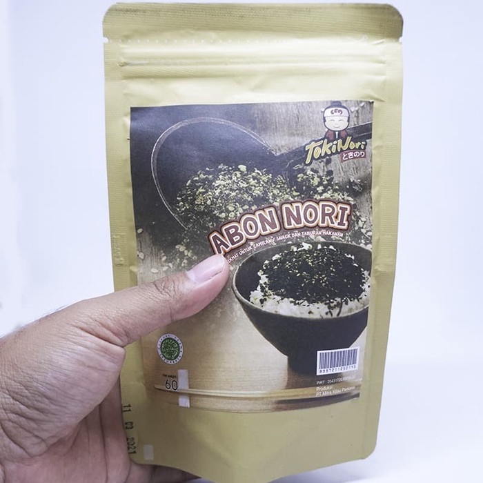 

ABON- ABON NORI TOKINORI SEAWEED - ABON RUMPUT LAUT KERING TABUR ASLI 60GRAM - ORIGINAL -MAKANAN-