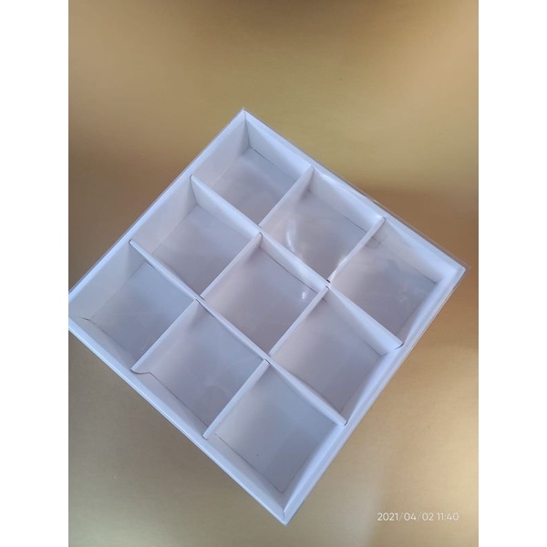 

new box sekat 9 ( 5 cm persekat dan tinggi 5 cm)