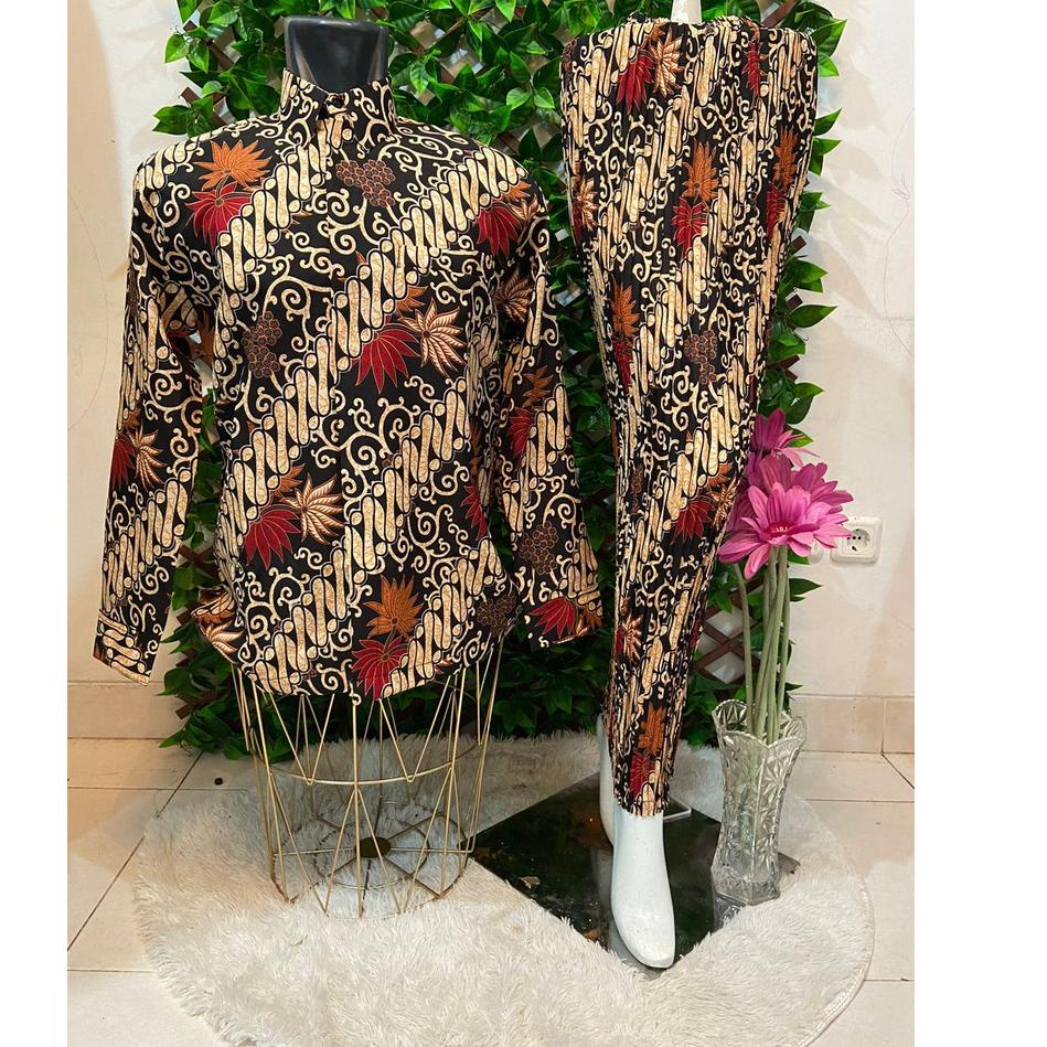 ♫ - BATIK COUPLE / BAJU BATIK COUPLE/ BATIK SET / BATIK LENGAN PANJANG / BATIK PESTA / BATIK WISUDA 